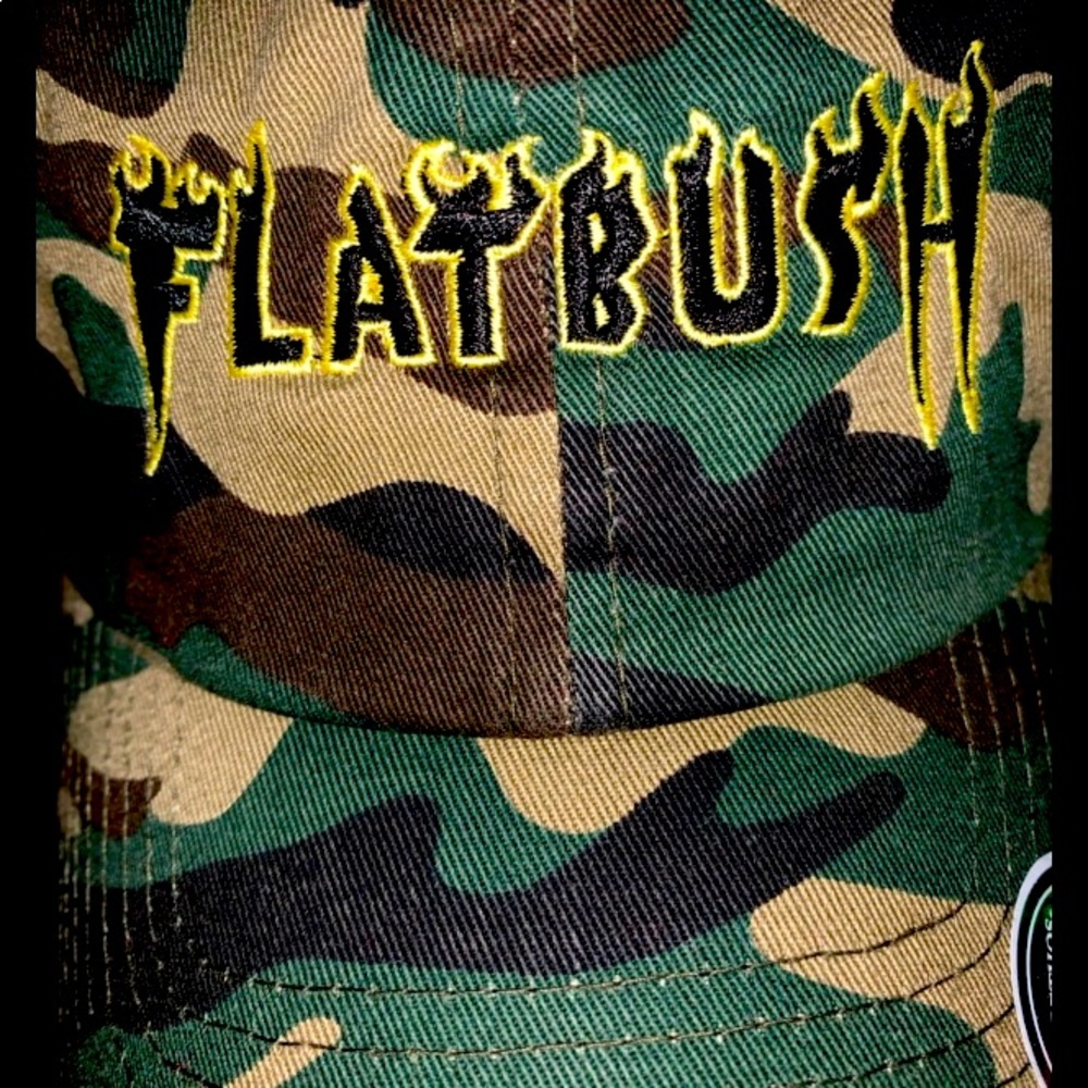 Camo Style Flatbush Strapback hat